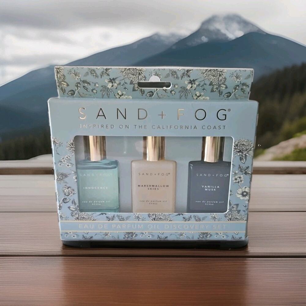 Sand And Fog Discovery Set Eau de Parfum Oil Rollers Parfum Discovery Set
